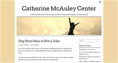 Desktop Screenshot of catherinemcauleycenter.com